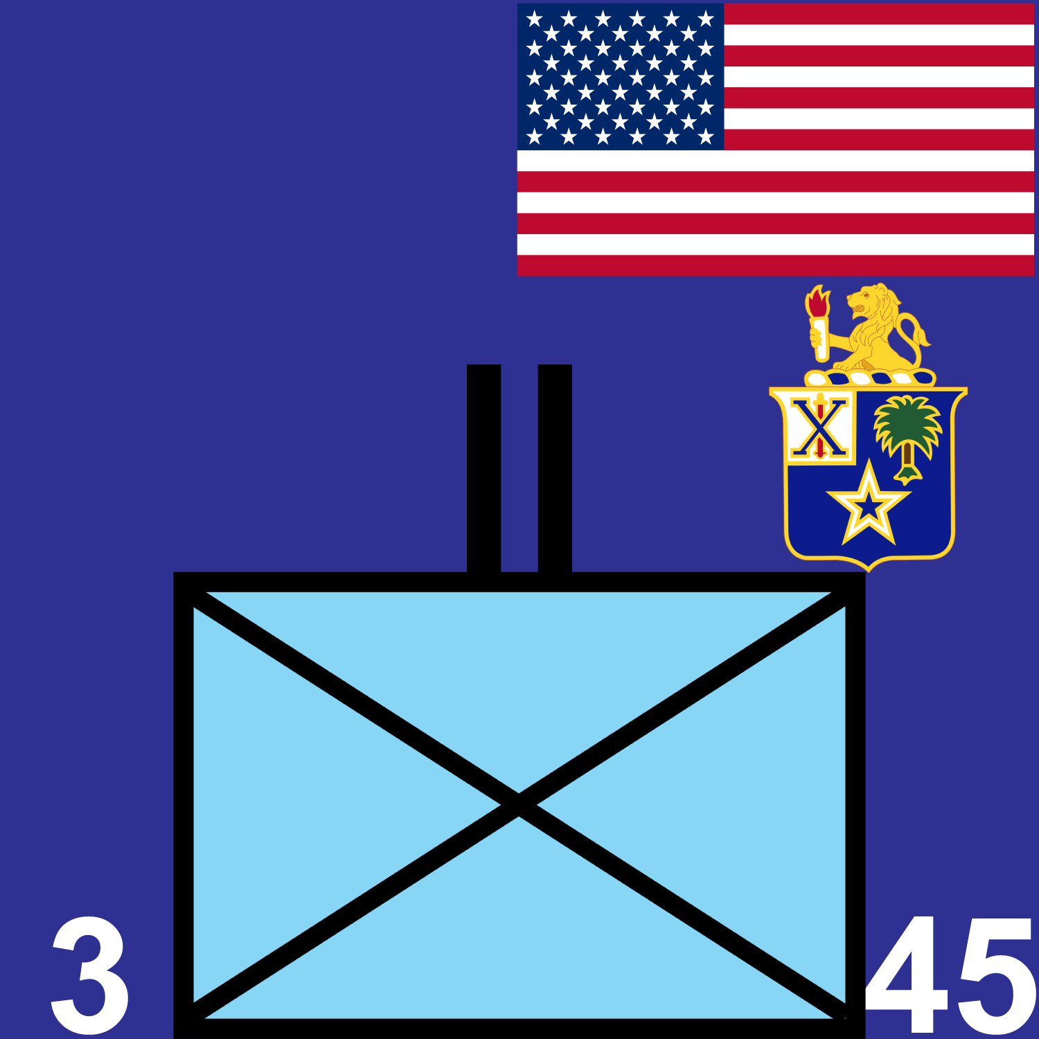 3d Battalion, 45th Infantry Regiment icon